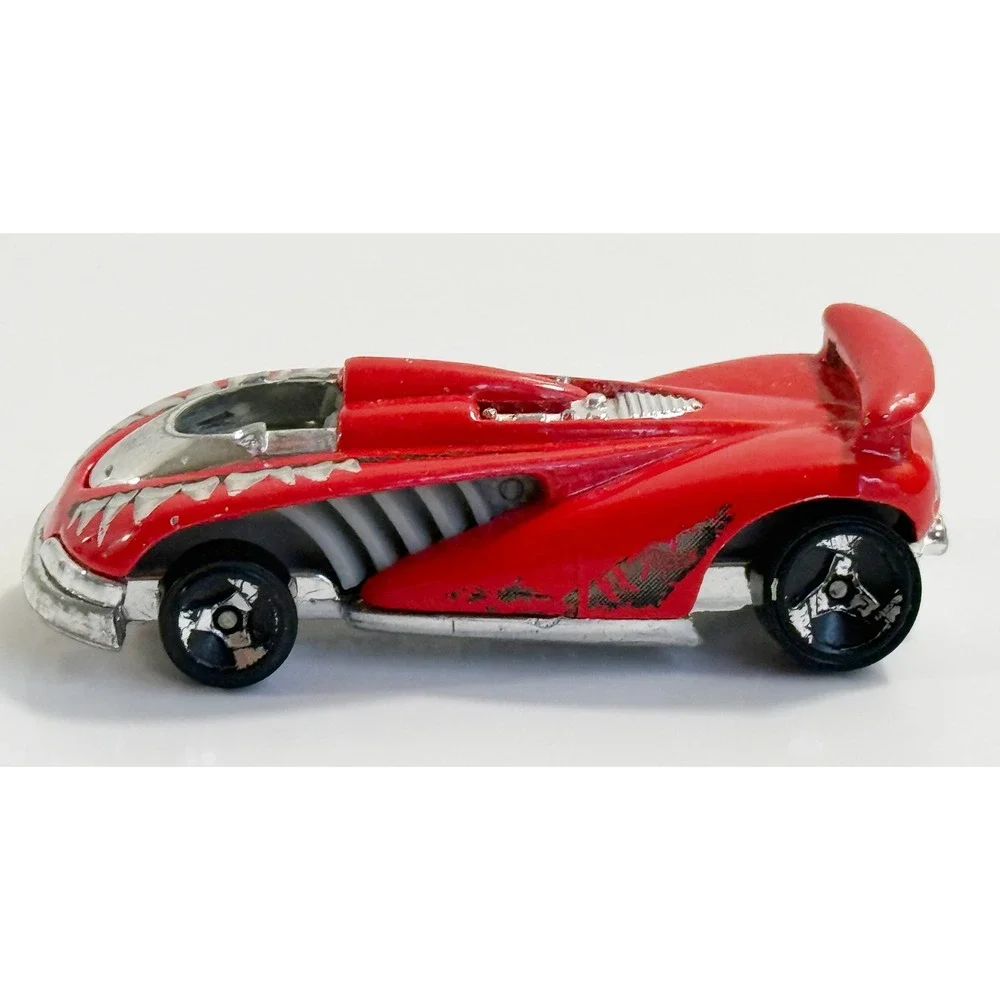 Hot Wheels Sharkruiser Kids 1:64‎ Red Vintage 1990 Die-Cast Fantasy Car